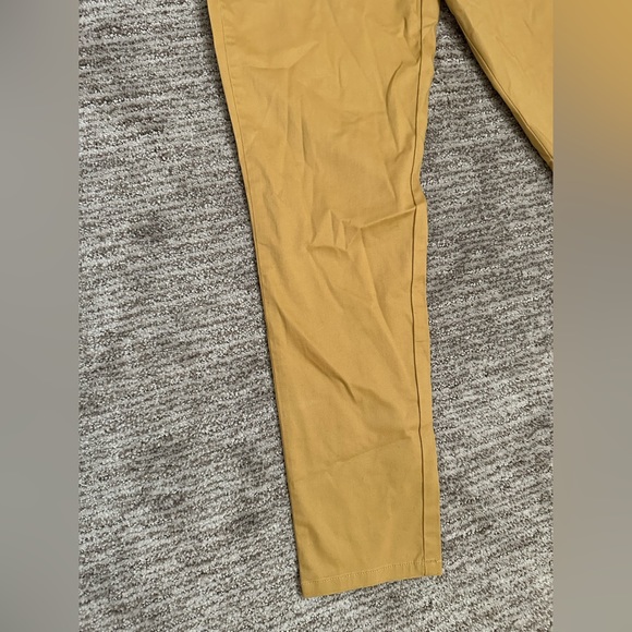 Cotton slim fit khaki pants - Picture 3 of 4